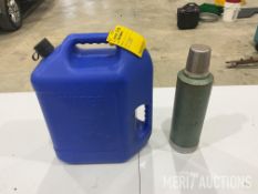 Water Jug and Thermos