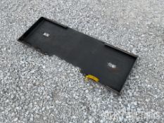 Skid Steer Blank Plate