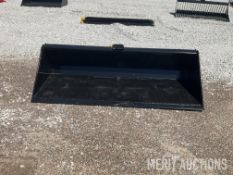 90in. Skid Steer Bucket