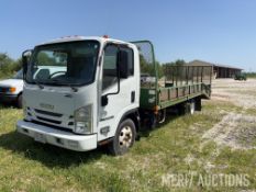 2018 Isuzu NPR HD Flat Bed Truck