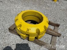 (2) John Deere Wheel Weights