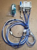 LOT OF SMC COMPONENTS; W/ EX260-SPN1, W/ (2) VQC2401N-51, W/ (2) VVQ2000-10A-1, W/ AD48-6-A