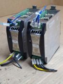 LOT OF 2 EMPARRO 85690, POWER SUPPLY, INPUT 3X360-500V, 0.45-0.30A, 50/60HZ