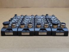 LOT OF 4 TURCK TBEN-LG-16DIP, SENSOR ACTUATOR/JUNCTION BOX