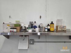 Miscellaneous Shelf of Essential Oils, Herbs, Biopharm Reference Solution