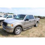 2004 FORD F150 CREWCAB PICKUP, S/N 1FTRW12W24KD68154, V8, AUTO, OD READS 342823 MILES
