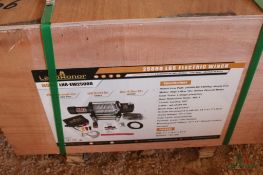 12V 20K WINCH W/ 91' CABLE (UNUSED)