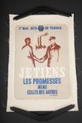Je tiens mes promesses. I keep my promises.
