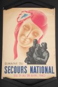 Secours National. National Relief.
