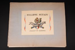 Imagerie du Marechal Petain. Marshal Petain imagery.