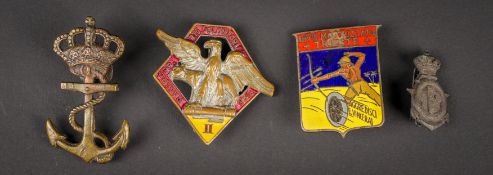 Insignes italien. Italian insignia.