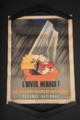 L hiver Menace. Winter Threatens.