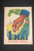 Affiche du 1er mai. May Day Poster