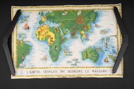 L empire francais derriere le Marechal. The French Empire behind the Marshal.