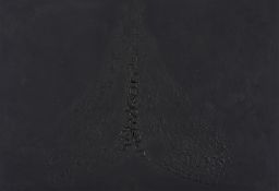 ALBERTO BURRI, Cretto nero "C"