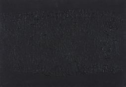 ALBERTO BURRI, Cretto nero "A"