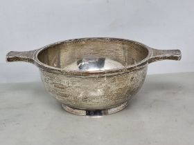 A George V silver two handled Quaich, Birmingham 1930, 130gms