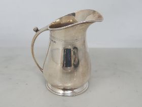 A George Vi silver Cream Jug, Sheffield 1938,maker: G.H, 112gms