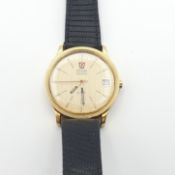 OMEGA: a 1970s Omega F300 Electronic Chronometer Tuning Fork vintage gentleman's Wristwatch, gold