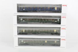 Märklin vier Reisezugwagen
