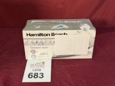 HAMILTON BEACH STEAM IRON