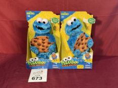 PLAYSKOOL SESAME STREET PEEKABOO COOKIE MONSTERS