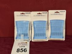 LOT CONSISTING OF WATERPIK STORAGE CASES (3)