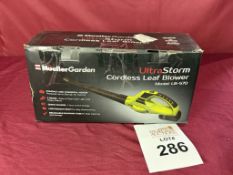 MUELLER GARDEN ULTRA STORM CORDLESS LEAF BLOWER