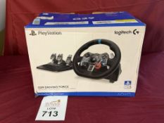 PLAYSTATION LOGITECH G29 RACING WHEEL & PEDALS