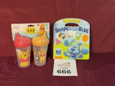 LOT CONSISTING OF DISNEY BABY SIPS & POKE-A-DOT