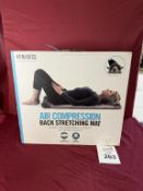 HOMEDICS AIR COMPRESSION BACK STRETCHING MAT