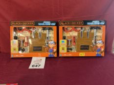 BLACK + DECKER JUNIOR TOOL BELT SET
