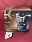 KEURIG K-ELITE SINGLE SERVE COFFEE MAKER