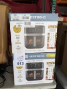 LOT CONSISTING OF (4) WESTBEND 7QT AIR FRYERS