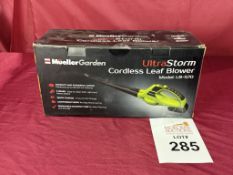 MUELLER GARDEN ULTRA STORM CORDLESS LEAF BLOWER