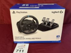 PLAYSTATION LOGITECH G923 RACING WHEEL & PEDALS