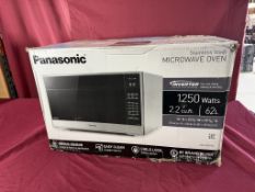 PANASONIC STAINLESS STEEL MICROWAVE OVEN