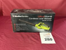 MUELLER GARDEN ULTRA STORM CORDLESS LEAF BLOWER