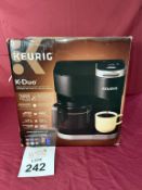 KEURIG K-DUO SINGLE SERVE & CARAFE COFFEE MAKER