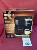 KEURIG K-DUO SINGLE SERVE & CARAFE COFFEE MAKER