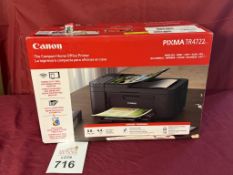 CANON PIXMA TR4722 PRINTER