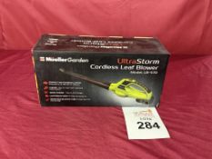 MUELLER GARDEN ULTRA STORM CORDLESS LEAF BLOWER