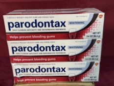 BOXES OF (12)PCS PARODONTAX WHITENING