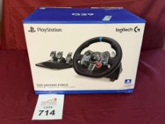 PLAYSTATION LOGITECH G29 RACING WHEEL & PEDALS
