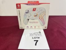 NINTENDO SWITCH AFTERGLOW WAVE WIRELESS CONTROLLER, NEW
