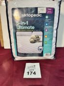 SERTA SERTAPEDIC 5-IN-1 ULTIMATE MATTRESS PAD KING
