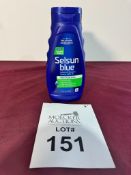 SELSUN BLUE MOISTURIZING SHAMPOO 11 OZ, NEW