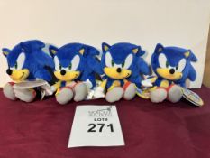 SONIC THE HEDGHOG PLUSH