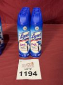 LYSOL PET SOLUTIONS ODOR ELIMINATOR 15 OZ, NEW