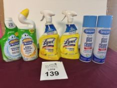 ASSORTED CLEANING PRODUCTS